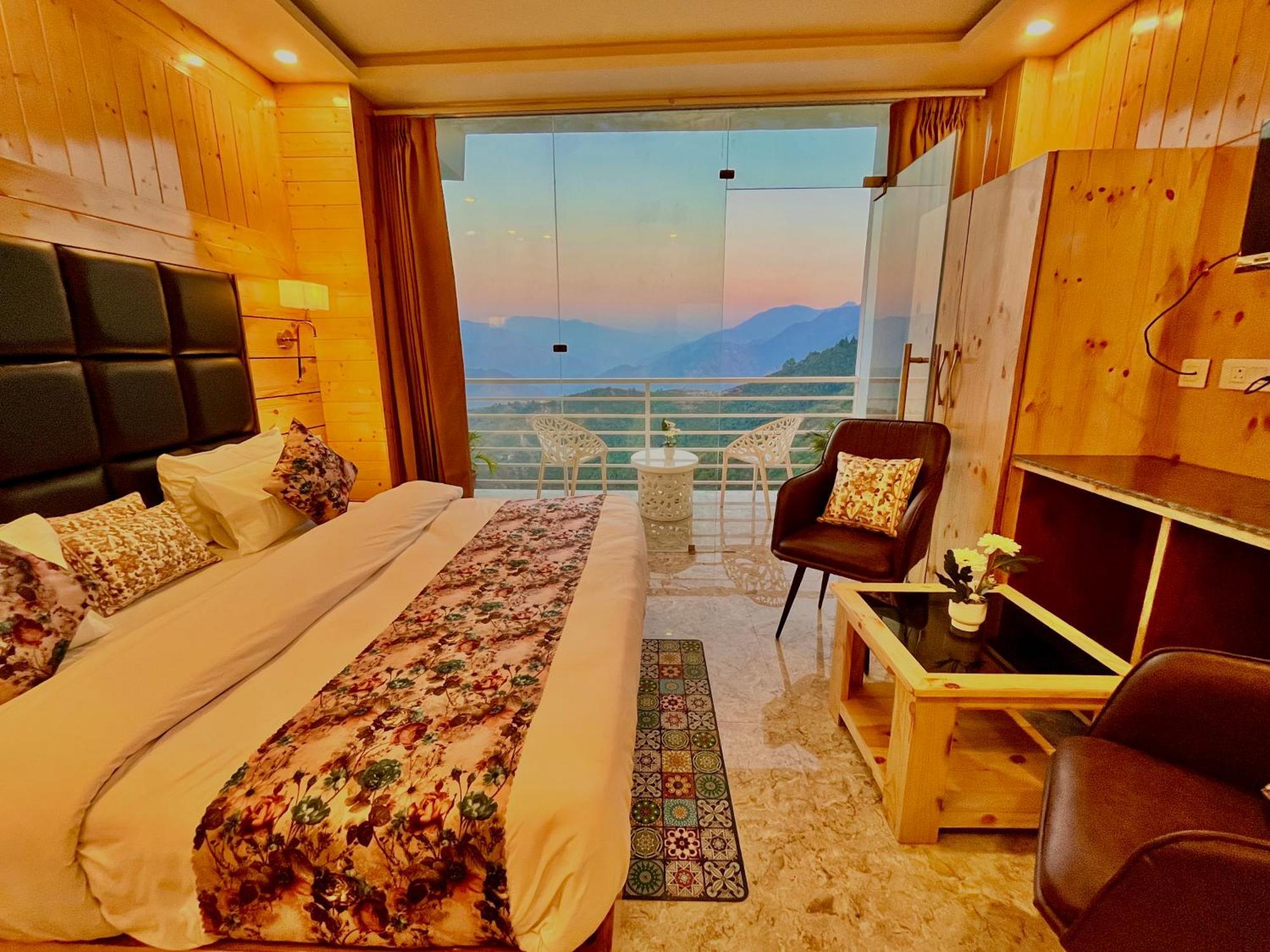 Hotel Hill View, Mussoorie - Near Jw Marriott Mussoorie, M 77377-32479 Exterior photo